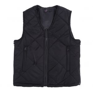 Gilet Chauffant Electrique D'hiver A Col En V Pour Homme Et Femme, Veste Chauffante Avec Controle De La Temperature Et Batterie, Taille M - Neuf