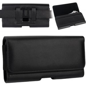 KALANKA-&Eacute;tui de ceinture pour t&eacute;l&eacute;phone portable iPhone 16 Pro Max, 15 14 13 12 11 Pro Max, fermeture magn&eacute;tique, avec porte-carte d'identit&eacute;, poche pour t&eacute;l&eacute;phone portable Samsung Galaxy S24 S23 S22 - Neuf