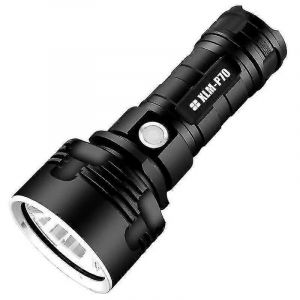 Torche p70,30000-100000 lumens Lampe de poche étanche LED ultra lumineuse haute puissance,la plus puissante XLM-P70 50W Lampe de poche à 3 modes (batterie unique,50W-P70 - Neuf