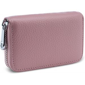 NSIECD-Cartes en Cuir RFID Porte-Cartes Porte Monnaie de Crédit Cas de Carte de Visite Porte-Case Protector pour Femmes Hommes avec 12 Fentes - Neuf