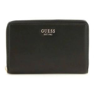 GUESS Porte-monnaie noir pour femme - Laurel SLG Cheque Organizer 288168 - Neuf