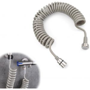 5 m Douchette WcAcier Inoxydable Flexible DoucheTuyau Douchepour Douchettes à MainDouchettes de Robinet ÉvierPistolets PulvéRisation Baignoire - Neuf