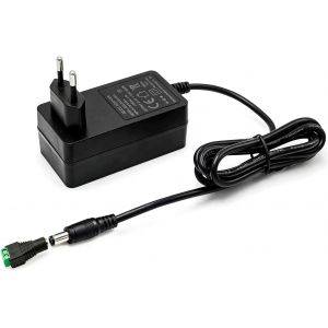 acdsgd-Alimentation Universelle 24V DC, Adaptateur 24V 2A, Adaptateur 48 W pour Bandes LED COB avec transformateur enfichable 5,5 x 2,1 mm, Alimentation de s&eacute;curit&eacute; Basse Tension 230V AC - Neuf
