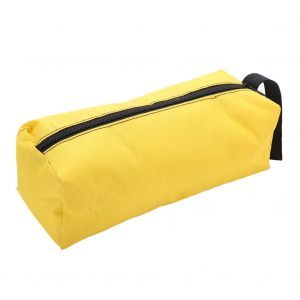 Sac a outils multifonction avec fermeture eclair pour pinces, vis, reparation, quincaillerie, outils (jaune) - Neuf