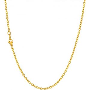Kal-Chaîne Acier Inoxydable Homme Femme Garçon Collier Chaines Maille Rolo 3 Mm/5 Mm/7 Mm/9 Mm/12 Mm,Taille 45 Cm-75 Cm,Argenté/Or/Noir,Bijoux Cadeaux Pour Unisex (Boîte Cadeau) - Neuf