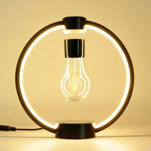 Lampe Ampoule En Levitation Lampe De Nuit Flottante Et Tournante Lampe &Agrave; Ampoule Led &Agrave; Contr&ocirc;le Tactile D&eacute;coration Pour Chambre D'enfant Chambre &Agrave; Coucher Bureau Maison - Neuf