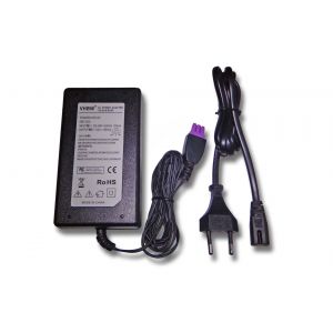 vhbw Adaptateur secteur compatible avec HP Photosmart C3180, C3183, C3190, C5150, C5320, C5100, C5175, C5180, C5324 imprimante - C&acirc;ble de 200 cm - Neuf