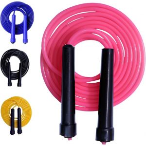 Corde &Agrave; Sauter R&eacute;glable Corde De Vitesse Corde Crossfit Pour L'exercice D'entra&icirc;nement De Boxe Fitness Pour Hommes Et Femmes Enfants Jeu Scolaire Activit&eacute; De Plein Air 9ft.[K141] - Neuf