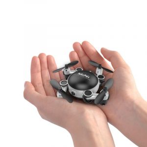 Mini Cam&eacute;ra Drone - Lumi&egrave;res Led, 8m/S Vitesse De Vol, 100m Gamme, T&eacute;l&eacute;commande, Assistance App, Wifi, Cam&eacute;ra 0.3mp, 220m Batterie - Neuf