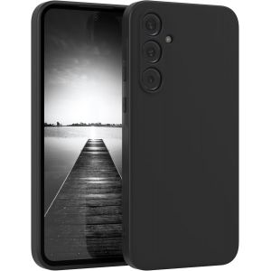 Sjzg-- Housse En Silicone Pour Galaxy A35 Housse Souple Antichoc Housse Pour Portable Avec Protection Pour Appareil Photo Fines Premium Protection Cover Tpu Phone Bumper En Noir - Neuf