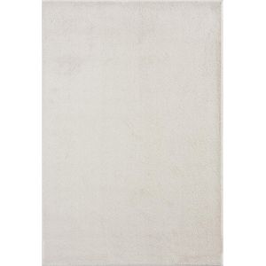 Sjzg-Mia's Teppiche Emma Tapis Salon, Courte Pile, 60x110 Cm, Cr&egrave;me - Neuf