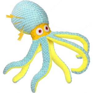 Jouet pour chien de grande taille-Jouet en peluche pour chiens-Jouet couineur et indestructible-Jouet interactif &agrave; m&acirc;cher pour petits et moyens - Neuf