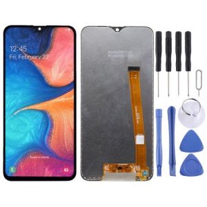 Écran Lcd Orig Super Amoled Pour Samsung Galaxy A20e Avec Assemblage Complet De Numériseur - Neuf