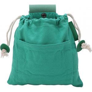 Bolsa De Recolección De Alimentos Para Exteriores (Verde), Bolsa De Lona De Cuero, Plegable, Para Acampar Al Aire Libre. - Neuf