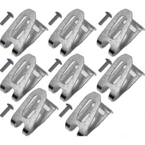 8pcs Crochet de ceinture avec vis pour Makita 346449-3 324705-1 346034-2 346317-0 - Neuf