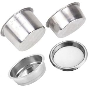 4 Pi&egrave;Ces 51Mm Filtre &agrave; Caf&eacute; Filtre de Remplacement Panier pour Caf&eacute; Porte-Filtre sans Fond pour Pi&egrave;Ce de Machine &agrave;.[O132] - Neuf