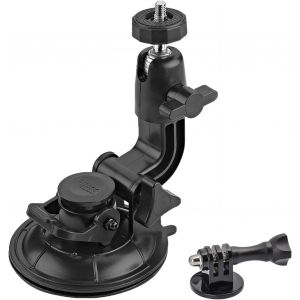 Support Auto Ventouse &agrave; Fixation Voiture Auto Support &agrave; Ventouse Cam&eacute;ra Suction Mount Auto Triple avec 1/4'' T&ecirc;te Rotule pour DSLR Cam&eacute;ras/Sport Cam&eacute;ras - Neuf