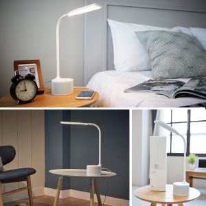 VornixorSarlshop-Pallo Enceinte Bluetooth Eyes One avec Chargeur usb et Lampe LED GOOLIGHTS_01 Blanc - Neuf