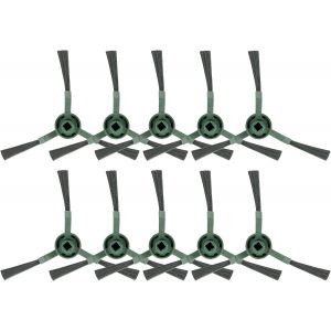 (10 Pièces) Brosses Latérales Pour Irobot Roomba 105 Combo Robot, 205 Dustcompactor, Plus 405 Combo, Plus 505 Combo, Max 705 Vac Robot, Combo Essential, Combo 2 Essential, Brosse L[SSE7111802] - Neuf