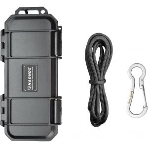 Kalanka-Boîte De Rangement Étanche Avec Structure En Éponge Résistante Aux Chocs Et Étanche Boîte Sèche De Survie Pour Le Bateau, Camping Et Sports Nautiques (Noir, 17.6cm X 8cm X 4cm) - Neuf