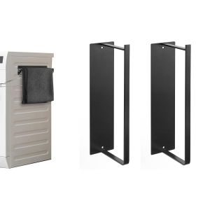 Lot de 2 cintres adh&eacute;sifs pour v&ecirc;tements, organisateur de rangement pour buanderie et placard - Neuf