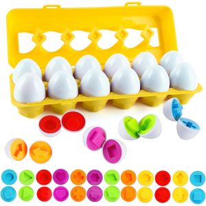 KAL-Oeuf De Paques, Correspondant Puzzle Oeufs, Oeufs Jouets Paques, Pour Les Tout-Petits Enfants D'Âge Préscolaire Garçons Filles - Neuf