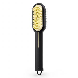 Longue Poign&eacute;e Double Face Daim Brosse &Agrave; Chaussures Multi-Usage Facile Nettoyant Pour Chaussures Propre Noir - Neuf