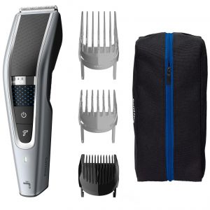 Philips 5000 Series Tondeuse &Agrave; Cheveux Lavable, Technologie Trim-N-Flow Pro - Neuf