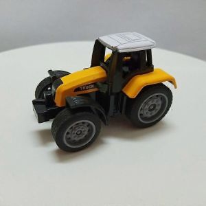Hot Selling Children's Alloy Car Model Simulation Mini Farm Car Tractor Skidding Farmer Car Children Boys Birthday Gift Car Toys Toy Cars-C - Neuf