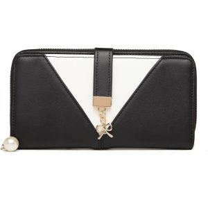 Portefeuille Long Pour Femme En Simili Cuir - Élégant Avec Fermeture Éclair, Compartiments Cartes Et Poche Téléphone Pour Noël Et Les Fêtes - Neuf