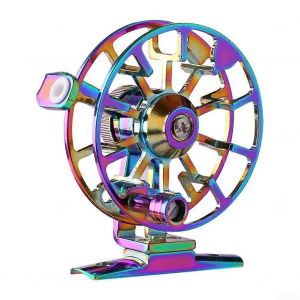 Cnc En Alliage D'aluminium De P&ecirc;che &Agrave; La Mouche Moulinet De Glace Bobine De Grande Bobine R&eacute;sistance &Agrave; L'usure Syst&egrave;me De Glissement En Acier Au Carbone Acier Inoxydable - Neuf