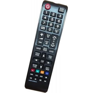Remplacement Telecommande Universelle Samsung Télécommande Samsung Aa59-00602A Pour Samsung Ue22Es5000 Ue26Eh4000 W Ue32Eh4003 W Ue32Eh5000 W Ue40Eh5000 W Ps43E450 A1W - Aucun Réglage Requis - Neuf