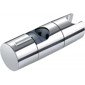 KALANKA-Support Pommeau de Douche, Support Douchette R&iquest;&iquest;glable de 19 &iquest;&iquest; 25 mm de diam&iquest;&iquest;tre, Universel Support de Douche pour Barre de Pouss&iquest;&iquest;e R&iquest;&iquest;glable, Remplacement pour Salle de Bain, Argent&iquest;&iquest; - Neuf