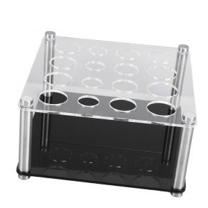 Porte-Pièce D¿Échecs 16 Trous En Acier Inoxydable Acrylique Support De Pièce - Neuf