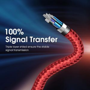 C&acirc;ble USB 3.0 m&acirc;le vers m&acirc;le, c&acirc;ble de donn&eacute;es haute vitesse USB A vers USB A compatible avec disque dur/refroidisseur d'ordinateur portable/d&eacute;codeur/lecteur DVD/TV/appareil photo (1,5M, Rouge) - Neuf