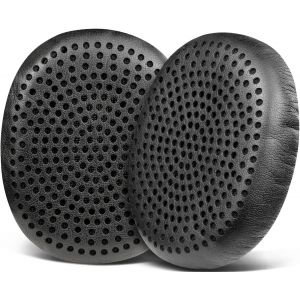 LORANKA-Mousse Coussin Coussinets pour Skullcandy Riff, Riff2 Casque Supra-auriculaire Filaire/sans Fil, Coussinets d'oreille avec Cuir Plus Doux, Mousse d'isolation phonique - Neuf