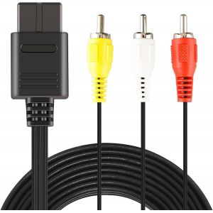 C&acirc;ble Av Tv Vid&eacute;o Audio Pour Nintendo N64 Gamecube Ngc Supernes Snes - Neuf