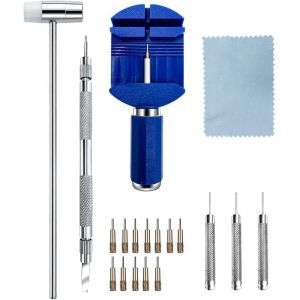 KAL-Outil De Retrait De Bracelet De Montre, Kit De Réglage Pour Réparation De Maillons De Montre, Bleu, Taille Unique - Neuf