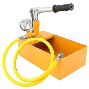 Testeur de pression d'eau manuel en aluminium 2,5 MPa 25 kg, pompe d'essai hydraulique avec G1/2 - Neuf