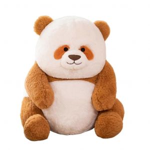 Poupée endormie Panda assis Panda en peluche Jouet de sommeil Peluche panda en peluche-C - Neuf