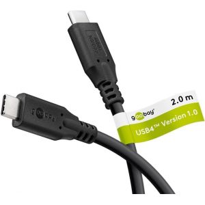 KAL-C&acirc;ble Usb-C Gen 4-C&acirc;ble De Charge Rapide De 100 W Et 40 Gbits De Transfert De Donn&eacute;es (Pd)/C&acirc;ble De Charge De Type C C&acirc;ble De Donn&eacute;es Thunderbolt 3 Et 4/Macbook, Ipad, Hp, Dell, 2 M / 74193 - Neuf