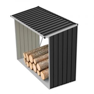 Abri B&ucirc;ches M&eacute;tal 2,6 St&egrave;res pour B&ucirc;ches de 50 cm - Neuf