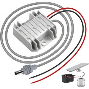 JGD-Starlink Mini Adaptateur 12 V &iquest; Convertisseur de Cordon d'alimentation DC 12 V pour Mini Alimentation Starlink, kit de Conversion jusqu'&agrave; 30 V 3,5 A, Prise m&acirc;le CC pour Camion Camping-Car - Neuf