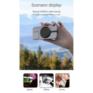 Bo&icirc;tier SSD magn&eacute;tique M.2 2230 NVMe NGFF 10Gbps USB3.2 GEN2 - Neuf