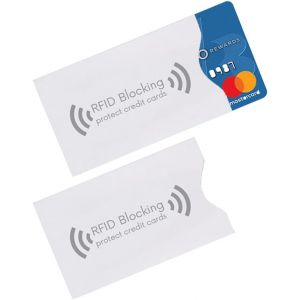 KALANKA-Etui Carte Bancaire Anti Piratage - Lot de Cartes RFID - Protection Carte Bancaire - Sécurité Garantie - Blocage RFID/NFC (2 pièces) - Neuf