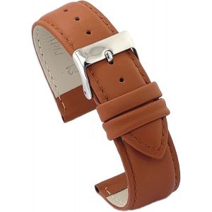 Kal-Bracelets De Montre En Cuir 10mm 12mm 14mm 16mm 18mm 20mm 22mm 24mm Ref 702 - Neuf