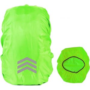 Housse De Pluie Sac À Dos,Housses De Pluie Imperméables Pour Sac À Dos,Housse Sac À Dos Imperméable Réfléchissante,Protection Sac À Dos Pluie,Pour Camping Randonnée (18-30l).[B1760] - Neuf