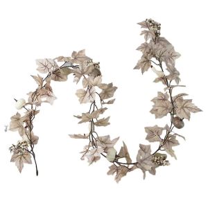 Vigne Réaliste Feuille D'érable Réutilisable Simulé Canne D'érable Polyvalente Pour La Décoration Intérieure D'automne - Neuf