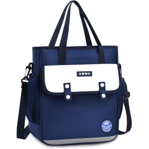 3 en 1 Sac bandoulière Sac à Dos Enfant Sac à Main Cartables Scolaires Cartable Sac à Dos de Blocage des Couleurs Style Britannique Sacs à Dos Loisir Garçon Filles Sac d'école Bleu Royal - Neuf