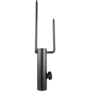 Lbgwp60-Support De Parasol, Pied De Parasol Piquet De Sol Pour Parasol En Fer Parasol Accessoires Fixation Pour Balcon Pour Tiges De Parasol Épaisseur 22-38mm - Neuf